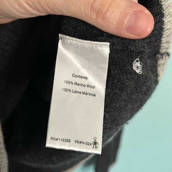 Smartwool Striped Quarter Zip Sweater - Picture 5 of 7